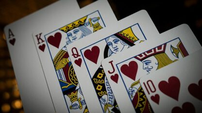 Limited Edition Cherry Casino (Monte Carlo Black and Gold) Numbered Seals Playing Cards by Pure Imagination Projects - Image 5