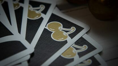 Limited Edition Cherry Casino (Monte Carlo Black and Gold) Numbered Seals Playing Cards by Pure Imagination Projects - Image 6