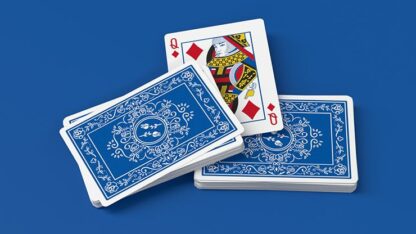 Black Roses Blue Magic Playing Cards - Image 2