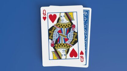 Black Roses Blue Magic Playing Cards - Image 4