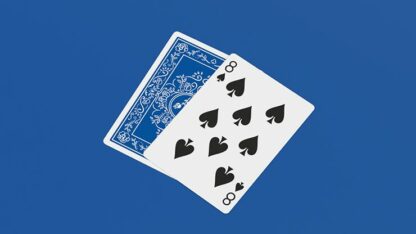 Black Roses Blue Magic Playing Cards - Image 6