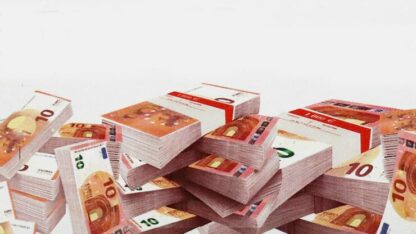 STACKED EURO (Gimmicks and Online Instructions) by Christopher Dearman and Uday  - Trick - Image 3