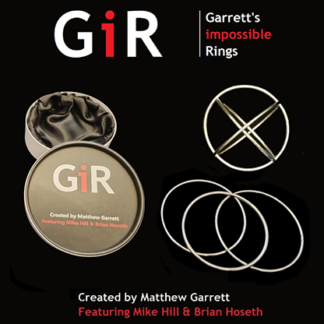 GIR Ring Set (Gimmick and Online Instructions) by Matthew Garrett - Trick