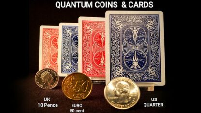 Quantum Coins (Euro 50 cent Red Card) Gimmicks and Online Instructions by Greg Gleason and RPR Magic Innovations - Image 6
