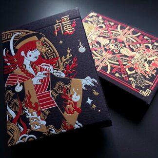 Midnight Geung Si Playing Cards by HypieLab