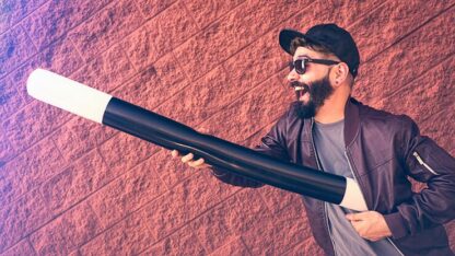 INFLATABLE WAND (4FT.) by Murphy's Magic Supplies - Trick - Image 2