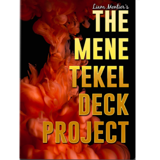 BIGBLINDMEDIA Presents The Mene Tekel Deck Red Project with Liam Montier (Gimmicks and Online Instructions) - Trick