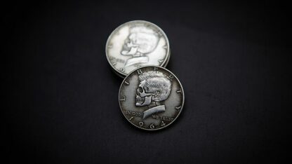 KENNEDY SKULL HEAD COIN by Men Zi  Magic - Image 3