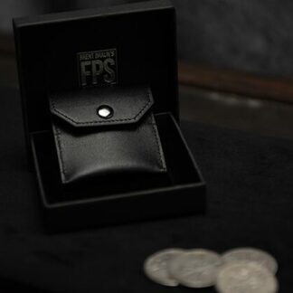 FPS Coin Wallet Black (Gimmicks and Online Instructions) by Magic Firm - Trick