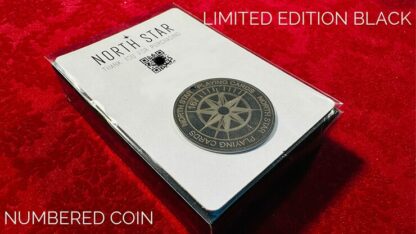 North Star Midnight Black Marked Edition (With Numbered Coin & Routines) by James Anthony - Image 6
