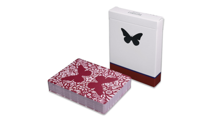 Butterfly Playing Cards Marked (Red) 3rd Edition by Ondrej Psenicka - Image 2