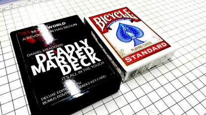 DEADLY MARKED DECK BLUE BICYCLE (Gimmicks and Online Instructions) by MagicWorld - Trick - Image 3