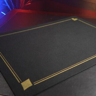 Standard Close-Up PIP Pad 11X16 (Black) by Murphy's Magic Supplies - Trick
