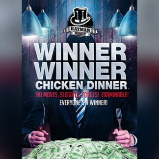 WINNER WINNER CHICKEN DINNER (Gimmicks and Online Instructions) by Kaymar Magic - Trick
