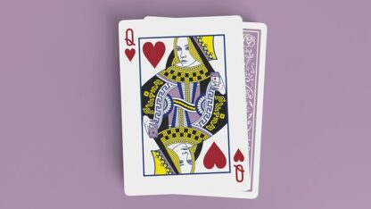 Black Roses Lavender (Marked) Edition Playing Cards - Image 3