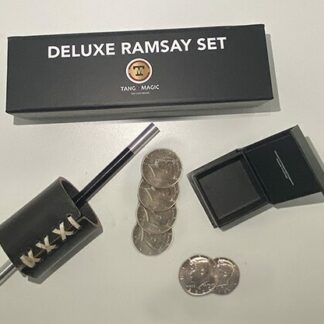 Deluxe Ramsay Set Half Dollar (Gimmicks and Online Instructions)  by Tango - Trick