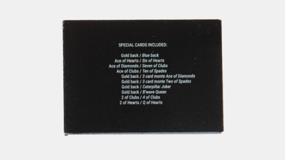 Gaff pack for Butterfly Playing Cards Marked (Black and Gold) by Ondrej Psenicka - Image 3