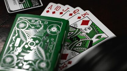 Soundboards V4 Green Edition Playing Cards by Riffle Shuffle - Image 4