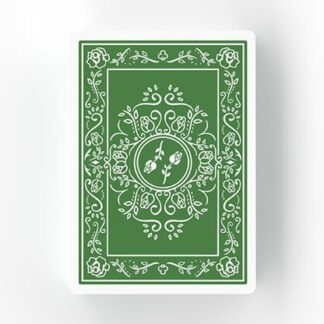 BLACK ROSES IMMERGRÜN Playing Cards