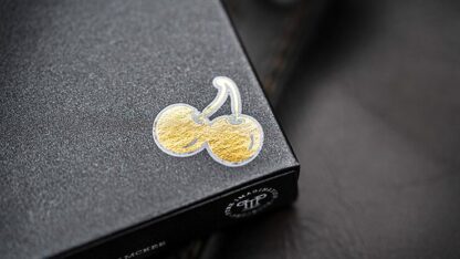 Cherry Casino House Deck (Monte Carlo Black and Gold) Playing Cards by Pure Imagination Projects - Image 3