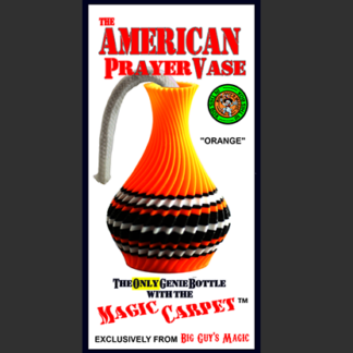 The American Prayer Vase Genie Bottle ORANGE by Big Guy's Magic- Trick