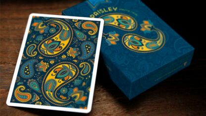 Paisley Poker Blue Playing Cards by by Dutch Card House Company - Image 2