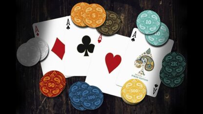 Paisley Poker Blue Playing Cards by by Dutch Card House Company - Image 4
