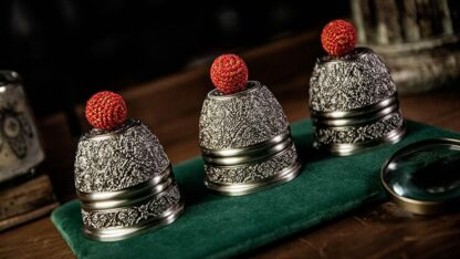 Artisan Engraved Cups and Balls in Display Box by TCC - Trick - Image 4