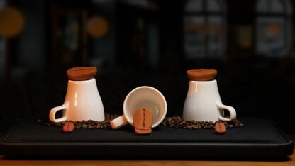 VULPINE Creations - Amazing Coffee Cups and Beans (Gimmicks and Online Instructions) by Adam Wilber - Trick - Image 3