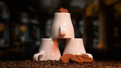 VULPINE Creations - Amazing Coffee Cups and Beans (Gimmicks and Online Instructions) by Adam Wilber - Trick - Image 4