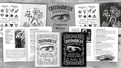 Cartomancer Clarity Classic (with Booklet) Playing Cards - Image 5