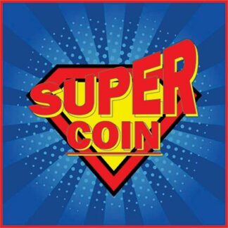 SUPER COIN (Gimmicks and Online Instructions) by Mago Flash -Trick