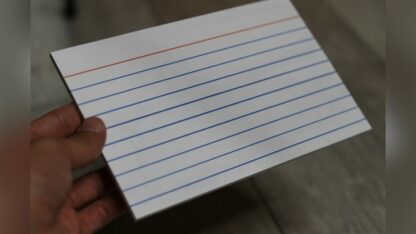 Acro Index Dry Erase Large 5"x8"(Gimmicks and Online Instructions) by Blake Vogt - Trick - Image 2