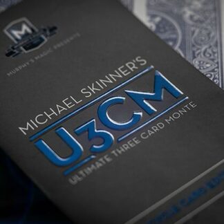 Michael Skinner's Ultimate 3 Card Monte (Blue) by Murphy's Magic Supplies Inc.  - Trick