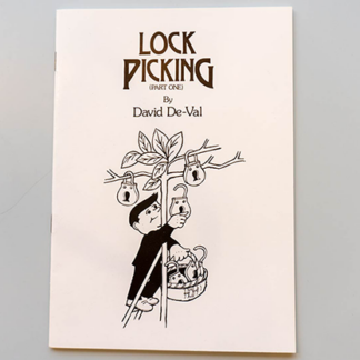 LOCK PICKING BOOK VOL.1 by David De Val - Book