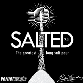 Salted 2.0 (Gimmicks and Online Instructions) by Ruben Vilagrand and Vernet - Trick