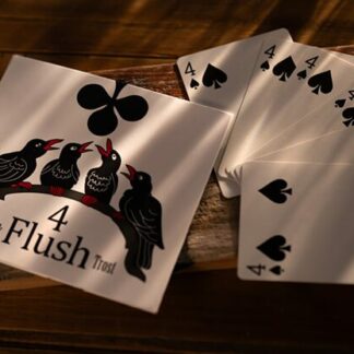 4 FLUSH Red Back by Nick Trost and Murphy's Magic - Trick