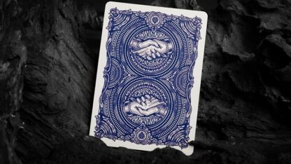 Deal with the Devil (Cobalt Blue) UV Playing Cards by Darkside Playing Card Co - Image 2