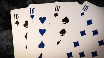 Deal with the Devil (Cobalt Blue) UV Playing Cards by Darkside Playing Card Co - Image 4