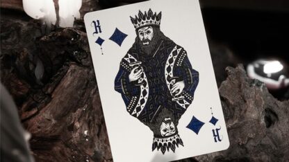Deal with the Devil (Cobalt Blue) UV Playing Cards by Darkside Playing Card Co - Image 5