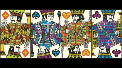 The Beatles (Pink) Playing Cards by theory11 - Image 6