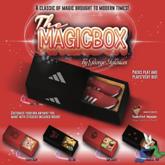 MAGIC BOX BLACK Medium by George Iglesias and Twister Magic - Trick