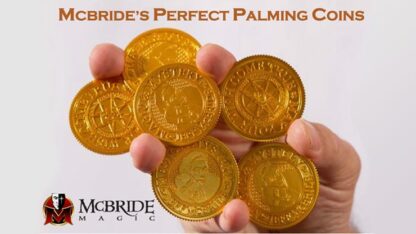 Jeff McBride Manipulation Coins (Set of 5) by Jeff McBride & Alan Wong - Trick