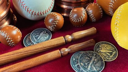 Wooden wand PRO (Standard Brown) by Harry He & Bacon Magic - Trick - Image 2
