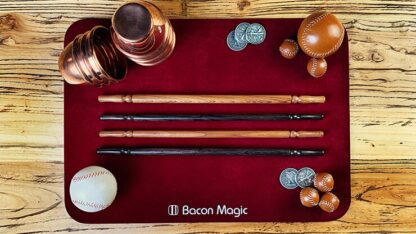 Wooden wand PRO (Standard Brown) by Harry He & Bacon Magic - Trick - Image 4