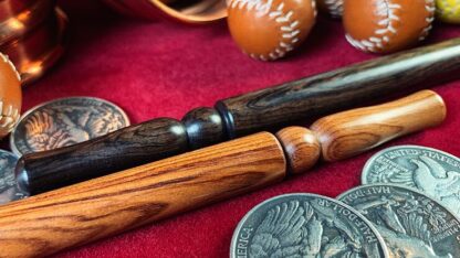 Wooden wand PRO (Standard Brown) by Harry He & Bacon Magic - Trick - Image 5