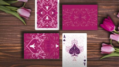 Pink Tulip Playing Cards Dutch Card House Company - Image 5