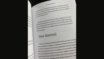 Thoughts On Performing Stand Up Comedy Magic by Nathan Kranzo - Book - Image 2