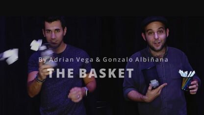 THE BASKET STAGE (Gimmicks and Online Instructions) by Gonzalo Albiñana & Adrian Vega - Trick - Image 5