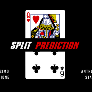 Split Prediction Red (Gimmicks and online instructions) by Massimo Cascione & Anthony Stan - Trick